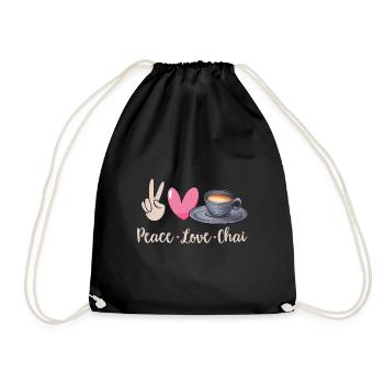 Thé Chai Masala Chai - Sac de sport léger - noir - Devant