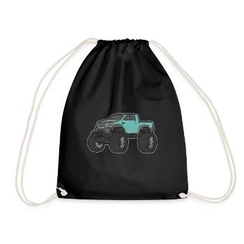 Voiture télécommandée RC Car - Sac de sport léger - noir - Devant