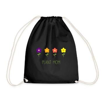 Gardener Gift Hobby Gardener Garden - Drawstring Bag - black - Front
