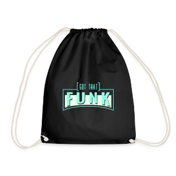 Jazz Musik Soul Funk Musikstil Musikrichtung Shirt - Turnbeutel - Schwarz - Vorne