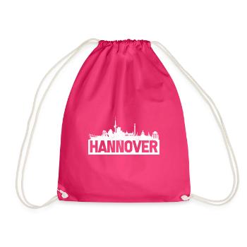 Hannover Skyline Ville - Sac de sport léger - fuchsia - Devant