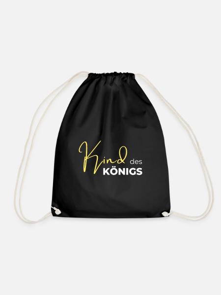 Kind des Königs - Turnbeutel - Schwarz
