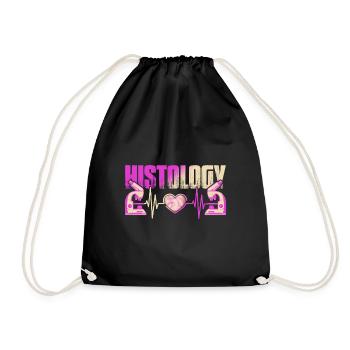 Histology for histology technicians and histologists - Drawstring Bag - black - Front