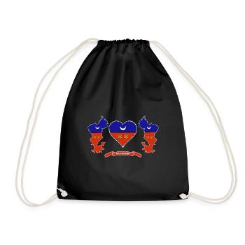 MAYOTTE - Drawstring Bag - black - Front