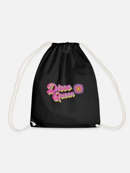 Retro Lifestyle Vintage Groovy Party Disco Clubs - Turnbeutel - Schwarz