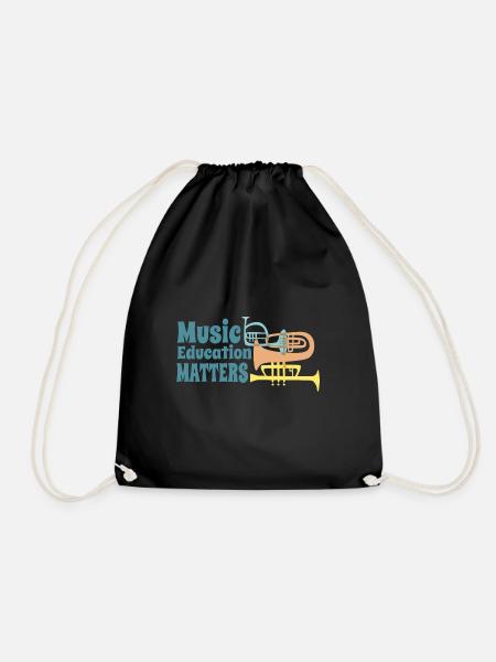 Music Education Matters Music Teacher - Turnbeutel - Schwarz