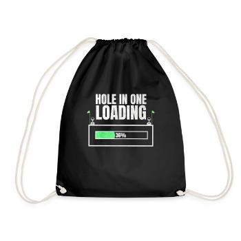 Hole in one Golf Cadeau - Sac de sport léger - noir - Devant