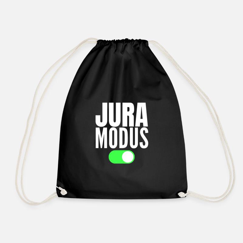 Jura Modus Anwalt Geschenk - Turnbeutel - Schwarz