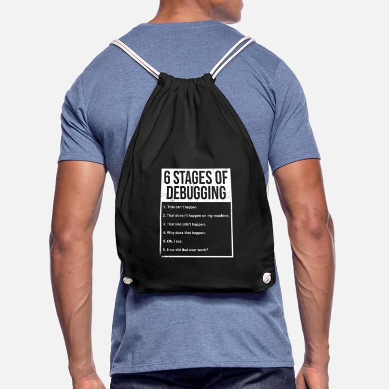 Programmierer Lustige Geschenkidee Turnbeutel