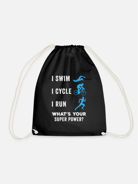 Triathlet - Sportstaske - sort