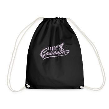 Fee Fairy Godmother - Drawstring Bag - black - Front