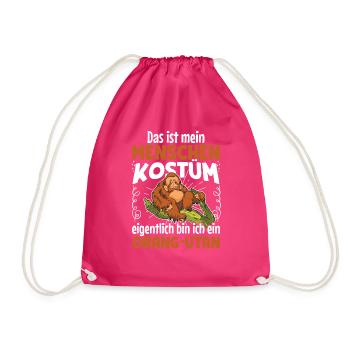 C’est mon costume d’homme Singe Halloween - Sac de sport léger - fuchsia - Devant