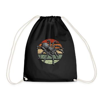 Spiders and tarantulas Tarantula - Drawstring Bag - black - Front