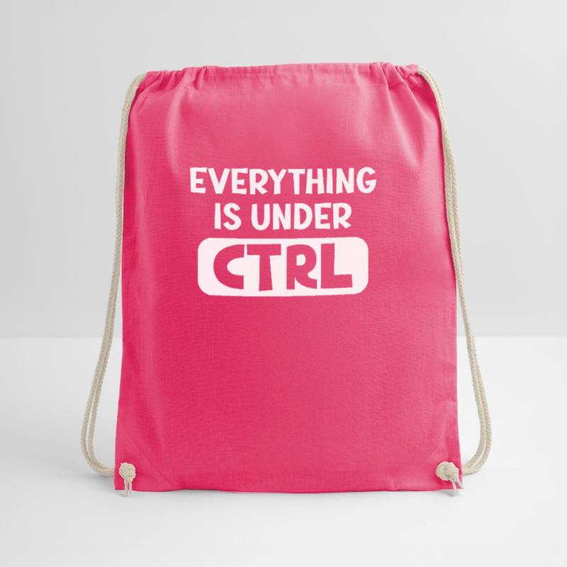 Everything is under CTRL Programmierer Turnbeutel