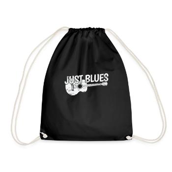 Just Blues Musik Trompete Chicago Blues - Turnbeutel - Schwarz - Vorne