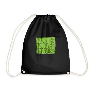 Pilates Sport Powerhouse Fitness - Drawstring Bag - black - Front