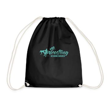 Pro Wrestling That's it, That's my Life - Drawstring Bag - black - Front