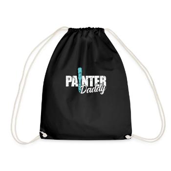 Painter Daddy Beruf Maler und Lackierer - Turnbeutel - Schwarz - Vorne