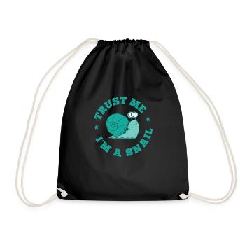 Croyez-moi, je suis un animal en coquille d’escargot - Sac de sport léger - noir - Devant