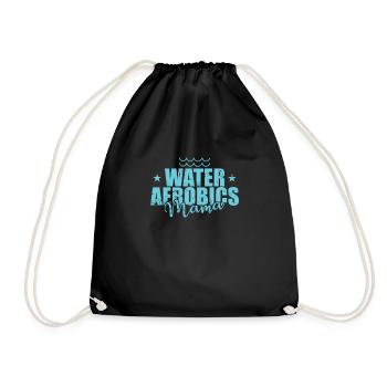 Aérobic aquatique Maman Santé - Sac de sport léger - noir - Devant