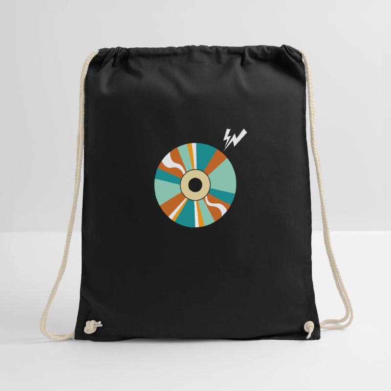 CD-ROM Retro Memory Module Disk Drawstring Bag