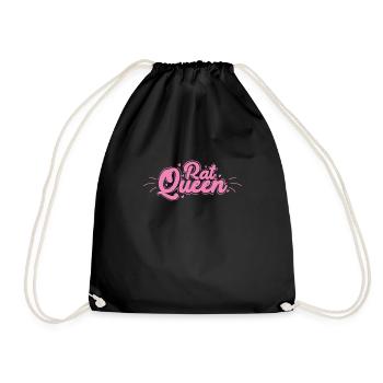 Reine des rats Rongeur Nature Familier - Sac de sport léger - noir - Devant