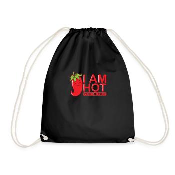 J’ai chaud, tu n’es pas une épice de piment - Sac de sport léger - noir - Devant