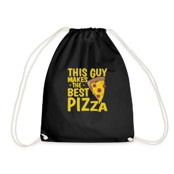 Ce gars fait la meilleure pizza - Sac de sport léger - noir - Devant