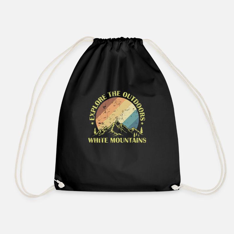 Explore the Outdoors White Mountains Kalifornien - Turnbeutel - Schwarz