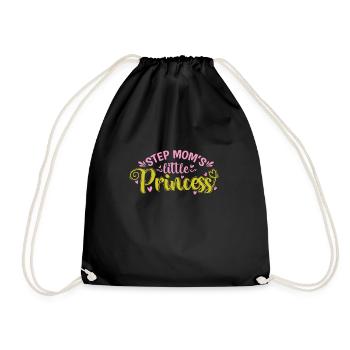 Step Mom's little Princess - Turnbeutel - Schwarz - Vorne