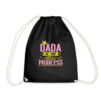 Dada de la petite princesse - Sac de sport léger - noir - Devant