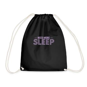 Besoin de plus de sommeil Dream Tired - Sac de sport léger - noir - Devant
