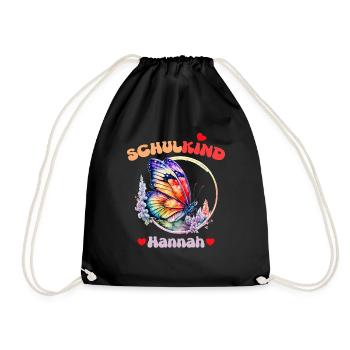 Schoolchild Hannah - Drawstring Bag - black - Front