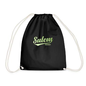 Salem, une ville de l’État de l’Oregon aux États-Unis. - Sac de sport léger - noir - Devant