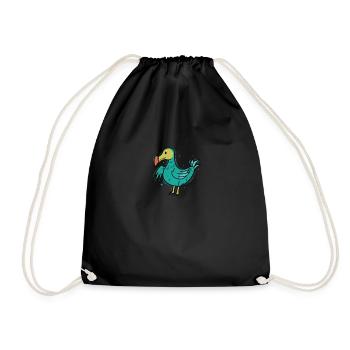 Dodo Birds Mauritius - Drawstring Bag - black - Front
