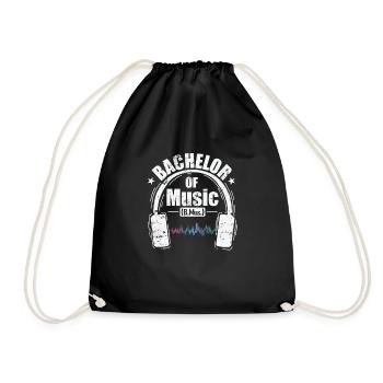 Bachelor of Music Music Studies - Drawstring Bag - black - Front