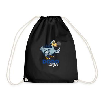 Dodo Style - Turnbeutel - Schwarz - Vorne