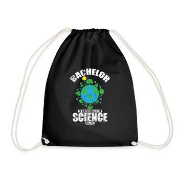 Bachelor of Environmental Science Umweltschutz - Turnbeutel - Schwarz - Vorne