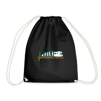 Camping Evolution campeur - Sac de sport léger - noir - Devant