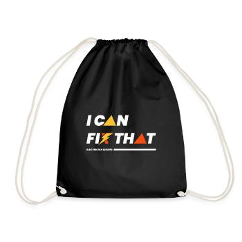 Correction de ce dicton ironique d'artisan de - Sac de sport léger - noir - Devant