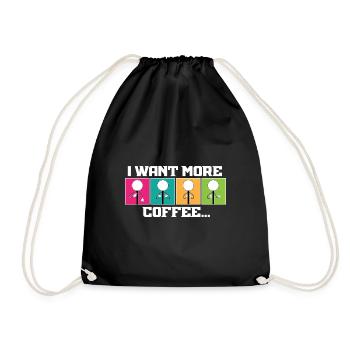SLP Thérapeute Orthophoniste Je veux - Sac de sport léger - noir - Devant