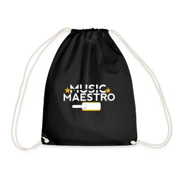 Music Maestro - Drawstring Bag - black - Front