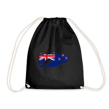 Kookaburra Birder Birdwatcher Ornithology - Drawstring Bag - black - Front