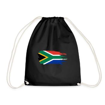 République Afrique du Sud Idée de cadeau - Sac de sport léger - noir - Devant