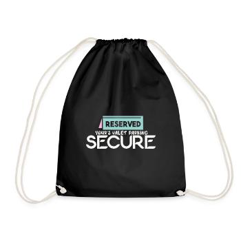 Votre valet parking Secure Attendant Hôtel Recette - Sac de sport léger - noir - Devant