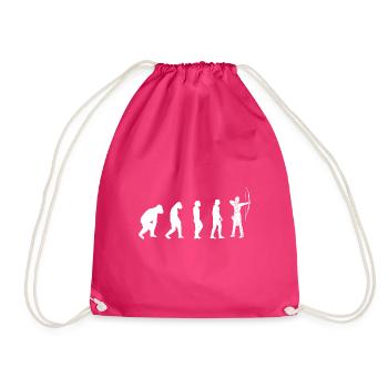 Schießsport Bogen schießen Evolution Bogenschießen - Turnbeutel - Fuchsia - Vorne
