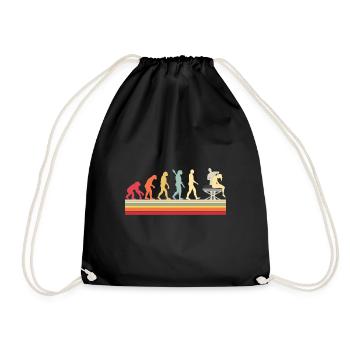 Evolution Physiotherapy Chiropractic - Drawstring Bag - black - Front