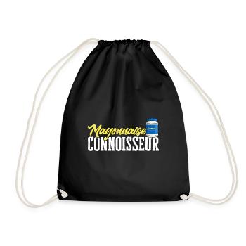 Mayonnaise - Sac de sport léger - noir - Devant