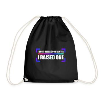 Lawyer Lawyer Lawyer Court Gift - Drawstring Bag - black - Front