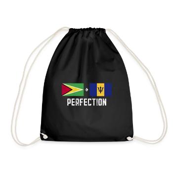 Guyana Flag Guyanais Guyanais - Sac de sport léger - noir - Devant
